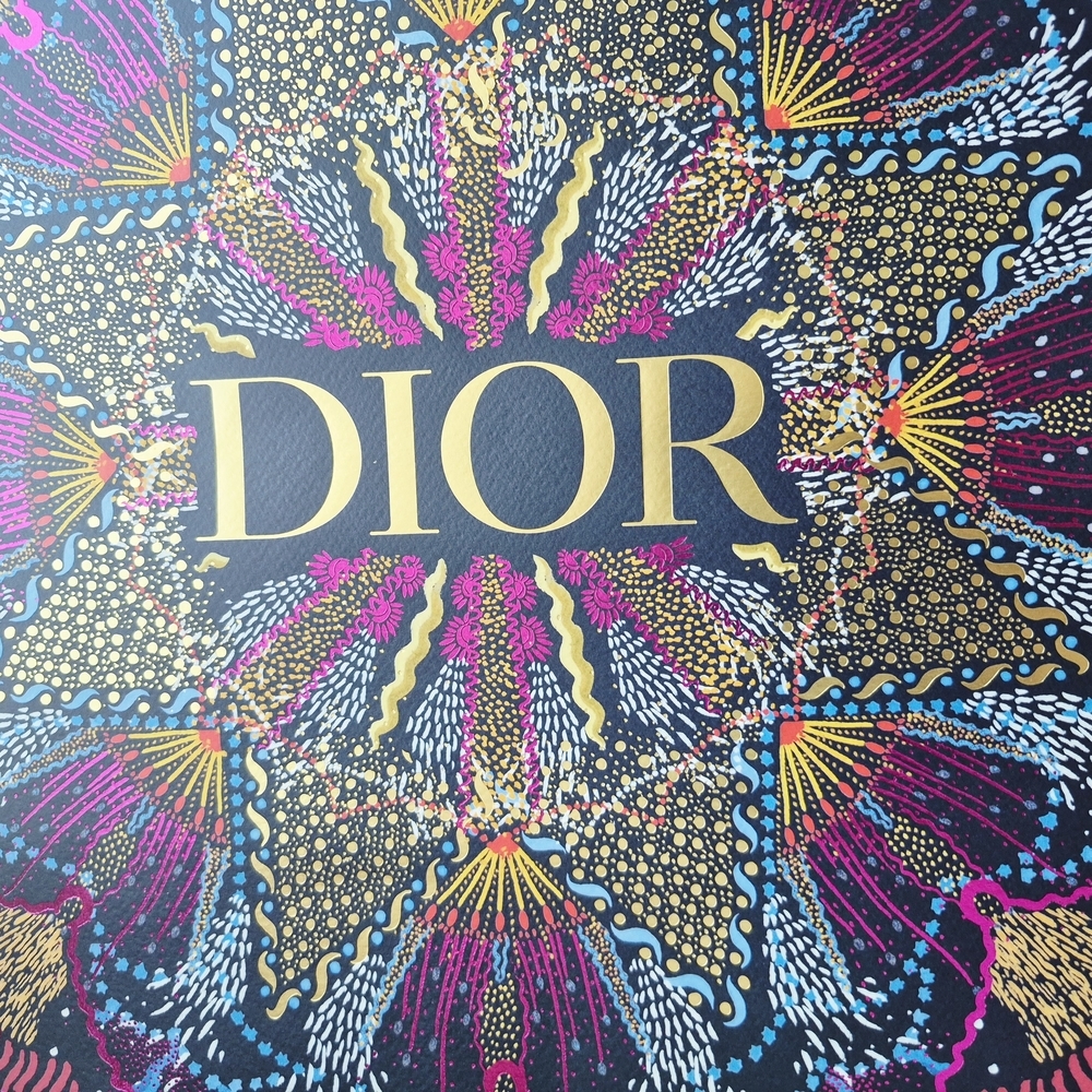 Luxury Christian  Dior Holiday Toile Dior Multicolor Designergift  Bag 16.5x5x12 - Picture 11 of 16